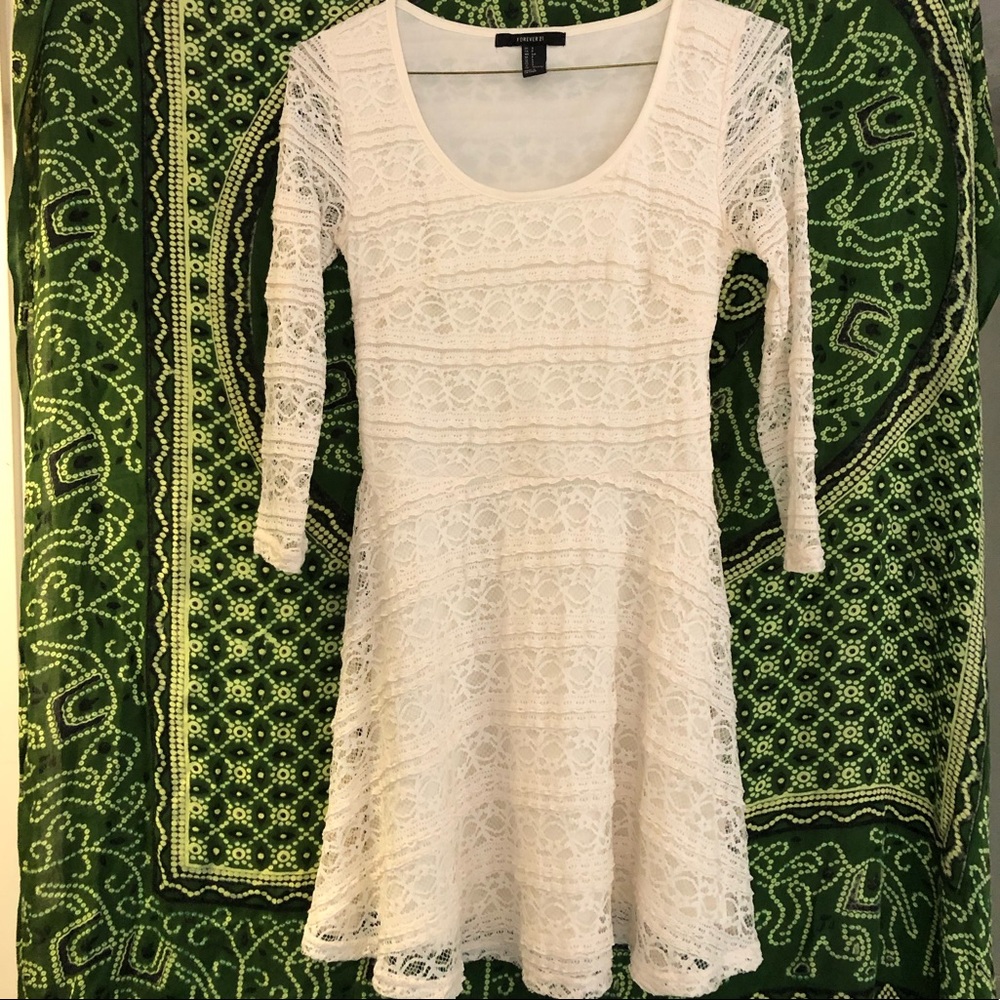White Lace Dress